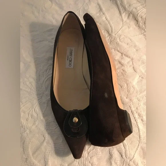 Jimmy Choo Brown flats - Picture 7 of 8